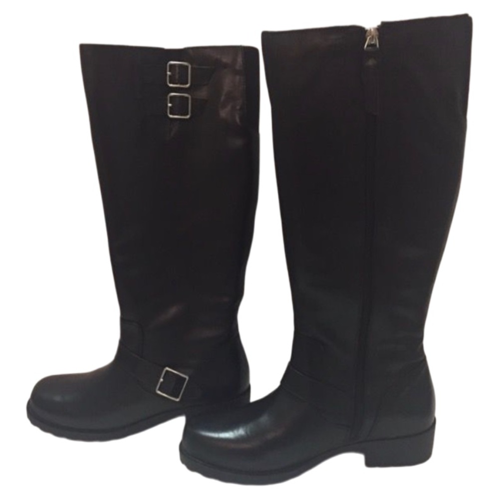 Soft Walk Women's Bell Rider' Boots.Size 8 ½ (Runs Small).Color Black.New in Box